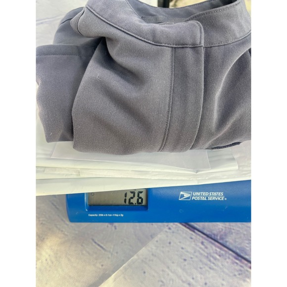 FIGS Technical Collection Graphite Gray Mandarin Collar Scrub Top Womens XS - Picture 15 of 15